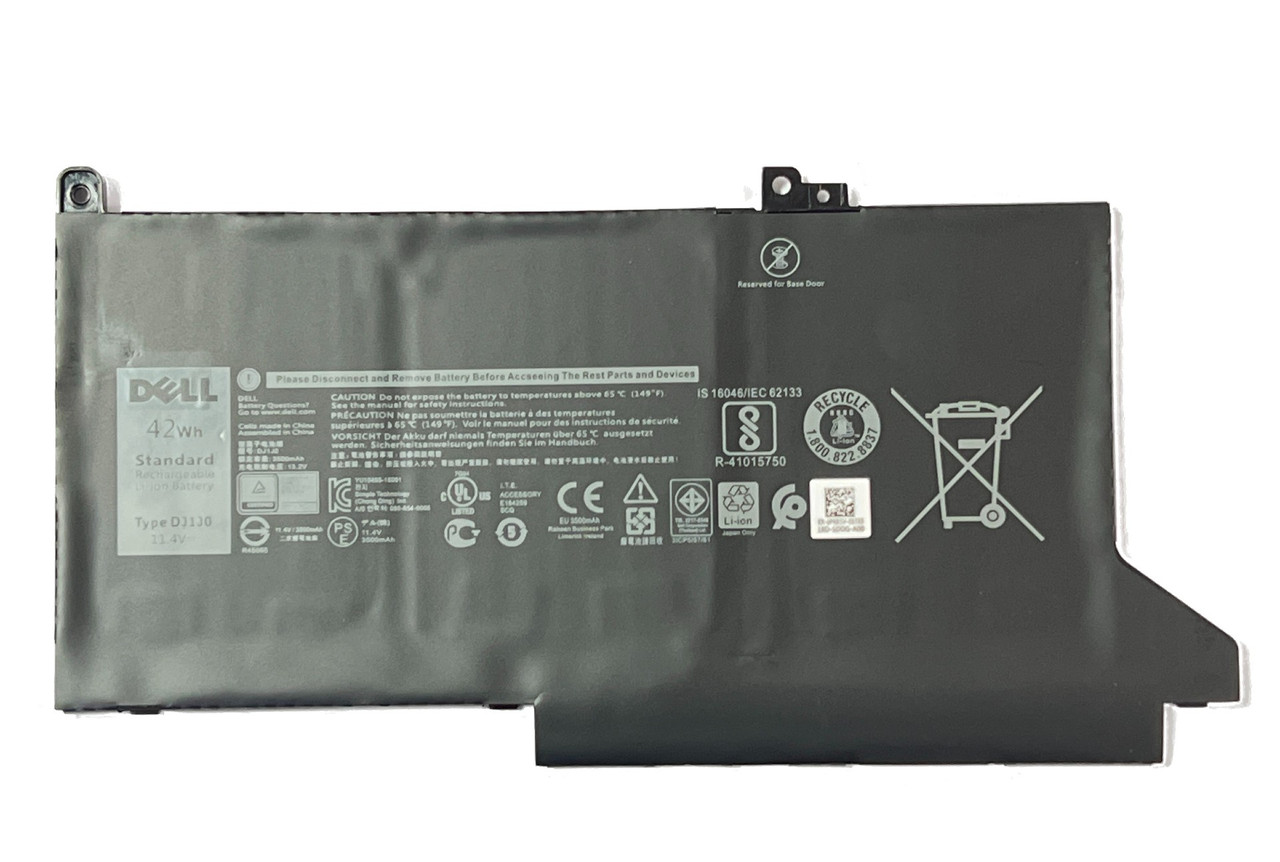 Аккумулятор для Ноутбука Dell Latitude 7480/7380/7280 DJ1J0 OG74G 11.4V 42Wh 3500mAh (ORG)