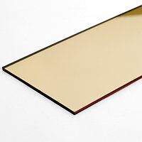 Акрил 2 зеркало золото 1,22- 2,44