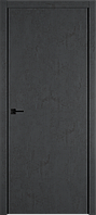 Межкомнатная дверь ВФД Urban Z Jet Loft, Black Edge - Матовая алюминиевая кромка (черная), 2000мм×700мм