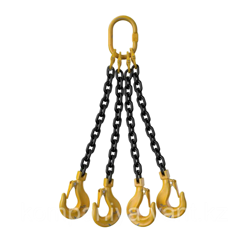 Строп цепной 4-х ветвевой 8тн L2,0м, фото 1