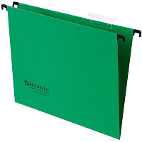 Папка картонная подвесная "Brauberg", А4, 315x245мм, 80л, 220гр/м2, зелёная