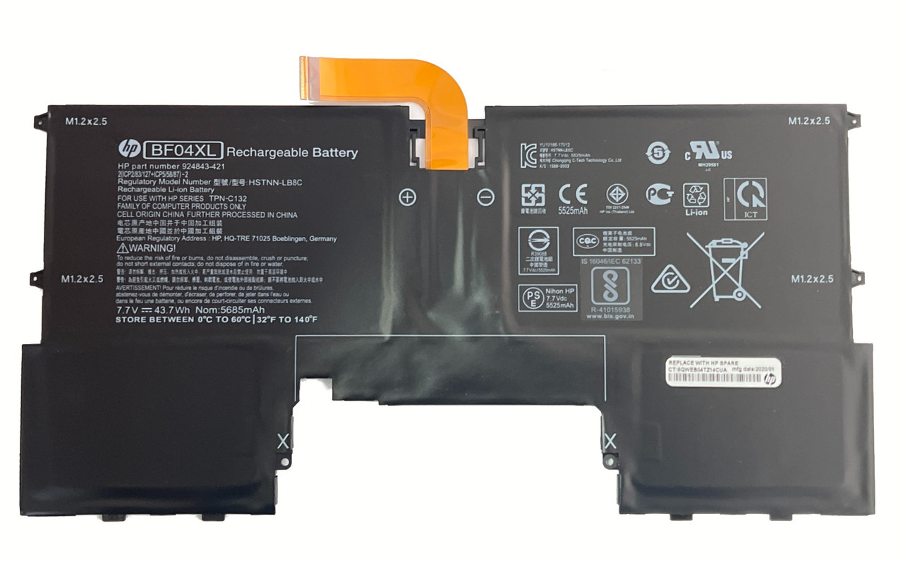 Аккумулятор для Ноутбука HP Spectre 13-af  BF04XL 7.7V 43.7Wh 5685mAh (org), фото 1