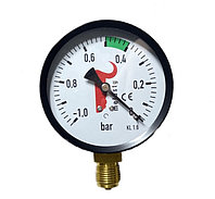 Вакуумметр O100 Melasty Турция металл черный