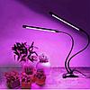 Ультрафиолетовая лампа для растений на прищепке (2 лампы), фото 7