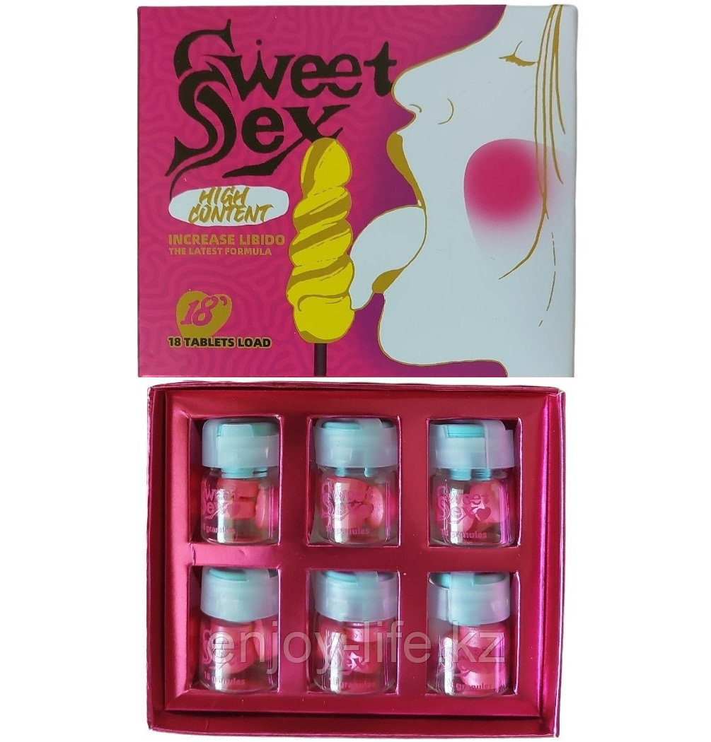 Sweet Sex - Женские капсулы для возбуждения - 3 шт