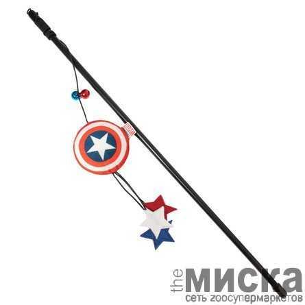 Удочка-дразнилка Marvel Капитан Америка, 65/470мм, Triol-Disney - фото 1 - id-p111287147