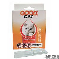 Good Cat Антипаразитарные БИО капли для Котят и Кошек от блох и клещей
