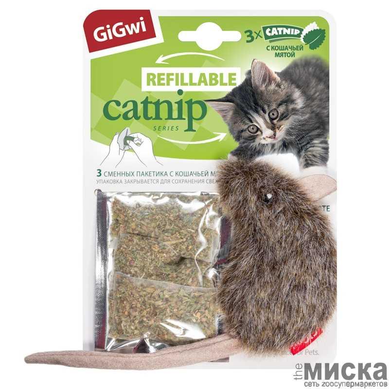 GiGwi Мышка с кошачей мятой - фото 1 - id-p111287586
