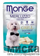 MONGE Dog GRILL Консервы для собак c треской