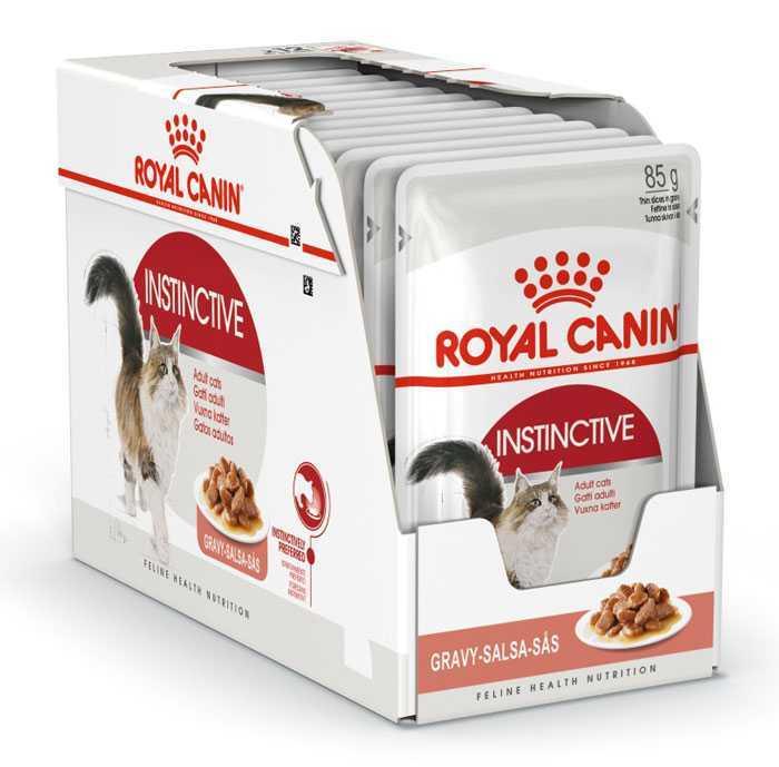 Влажный корм для кошек Royal Canin Instinctive в соусе пауч 85 г. - фото 3 - id-p111288893