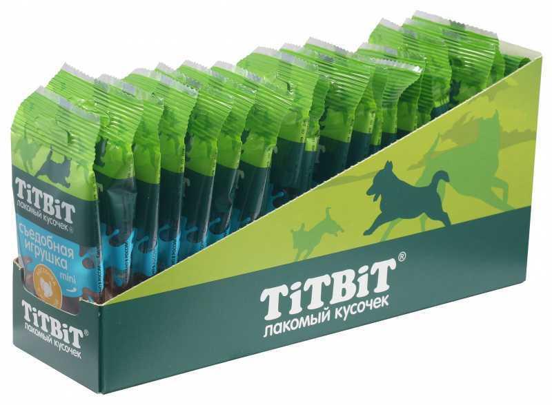 TitBit Съедобная игрушка косточка с индейкой Mini - фото 3 - id-p111289180