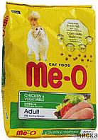 ME-O Корм для кошек, со вкусом курицы и овощей, 7 кг