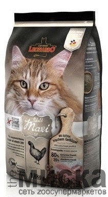 Сухой корм Leonardo Adult Maxi GF беззерновой для взрослых кошек крупных пород - фото 1 - id-p111289723