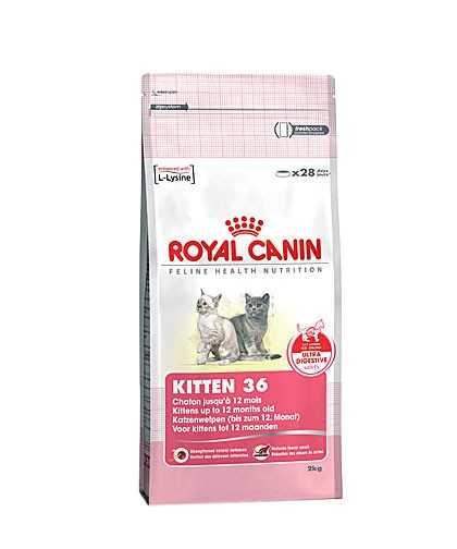 Royal Canin Kitten корм для котят во второй фазе роста от 4 до 12 мес - фото 2 - id-p111289735