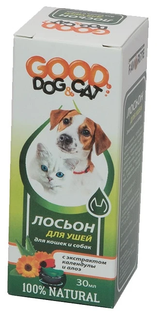 Good Dog&Cat Лосьон для УШЕЙ для Кошек и Собак - фото 1 - id-p111289812