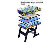 Игровой стол 4в1 FOLDABLE MULTIFUNCTIONAL TABLE(теннис,боулинг,футбол,бильярд)
