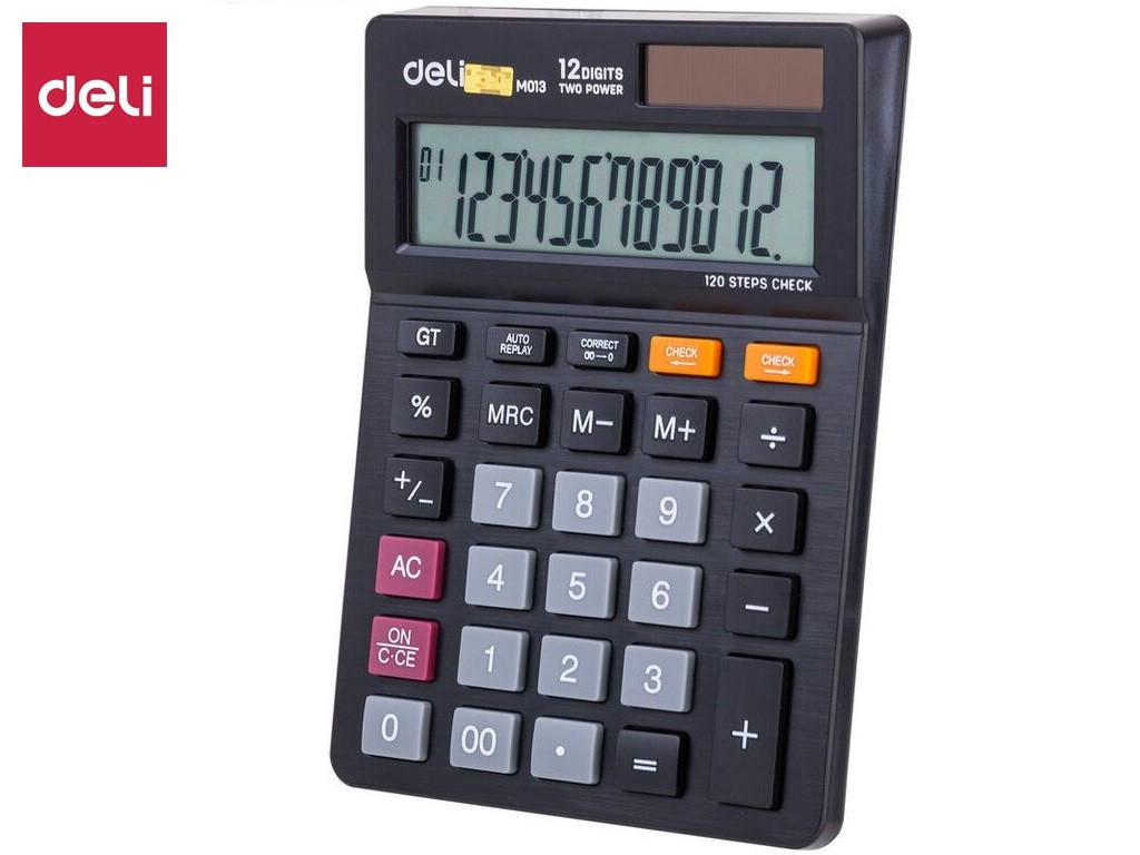 Калькулятор настольный DELI 12 разрядный - фото 5 - id-p111279502