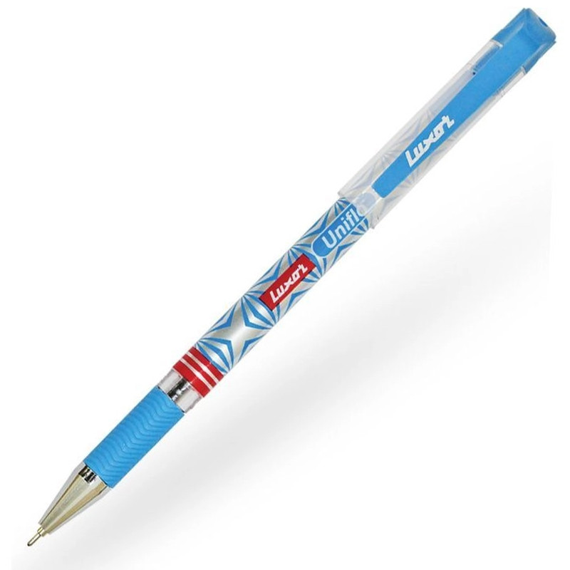 Ручка гелевая LUXOR "Uniflo Gel" 0,7 мм, синяя - фото 1 - id-p111280961