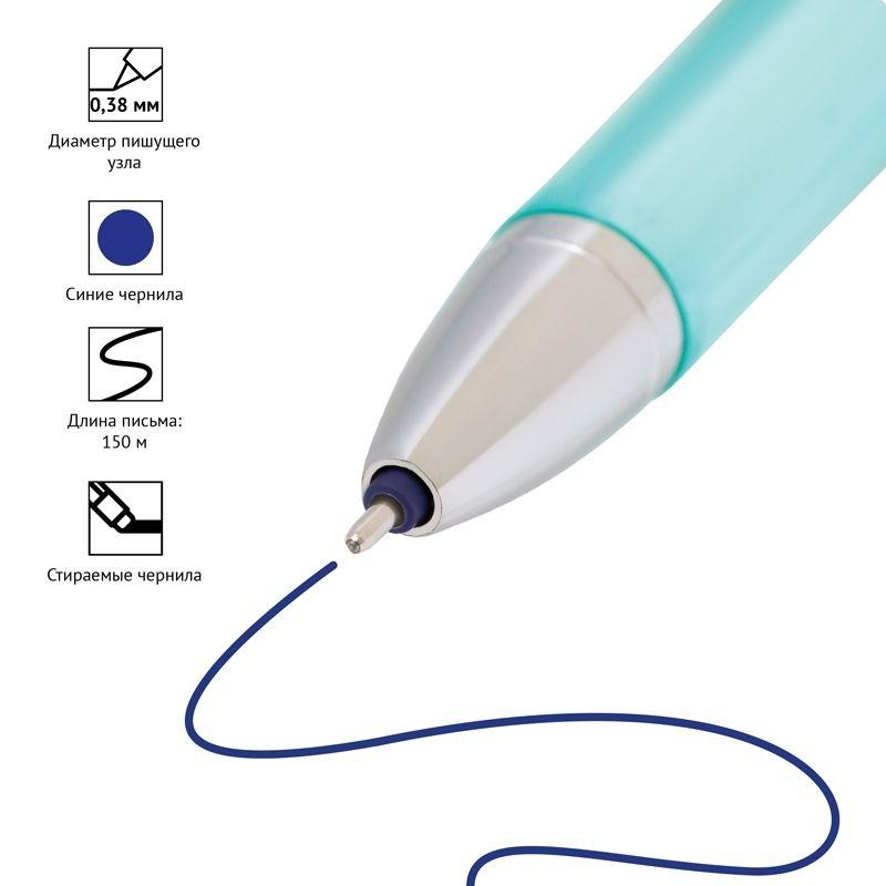 Ручка гелевая OfficeSpace "Orient" 0,38 мм, синяя, стирающиеся чернила - фото 2 - id-p111280965