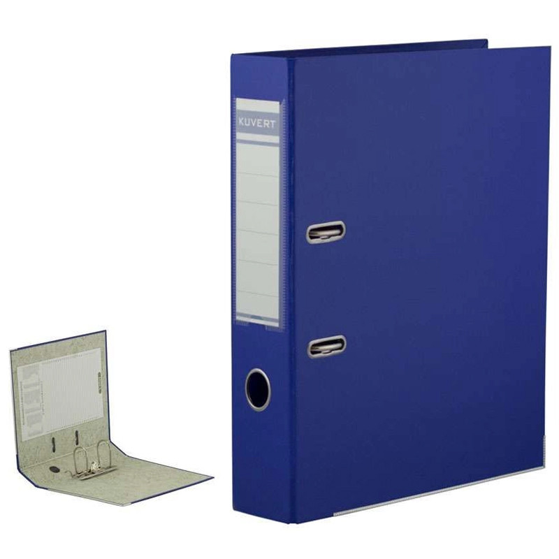 Папка-регистратор А4, 72 мм, синяя - фото 1 - id-p111283158