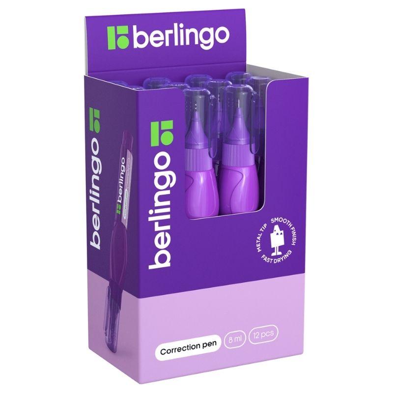 Корректирующая ручка Berlingo, 8 мл, металлический наконечник - фото 2 - id-p111279936