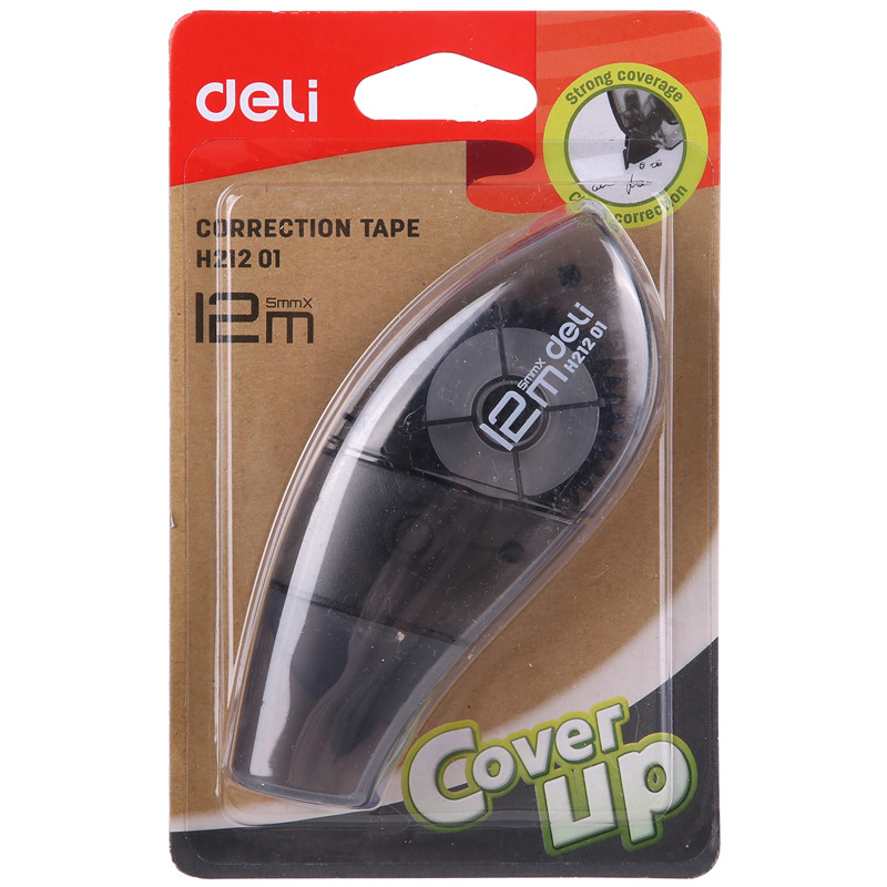 Корректирующий роллер DELI "Cover Up", 5 мм х 12 м - фото 2 - id-p111279949