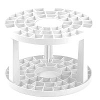 Подставка для кистей СТАММ, пластик, белая