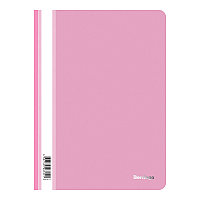 Папка-скоросшиватель Berlingo, А4, 180 мкм, розовая