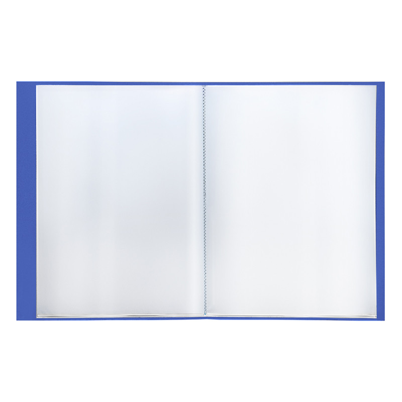 Папка с файлами Berlingo "Standard" на 80 вкладышей, синяя - фото 4 - id-p111283633