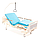 Кровать функциональная механическая с объемно-формованным пластиковым ложем MET Лего М (MET DM-380), фото 3