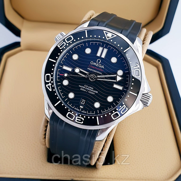 Мужские наручные часы Omega Seamaster - пряжка (14198)