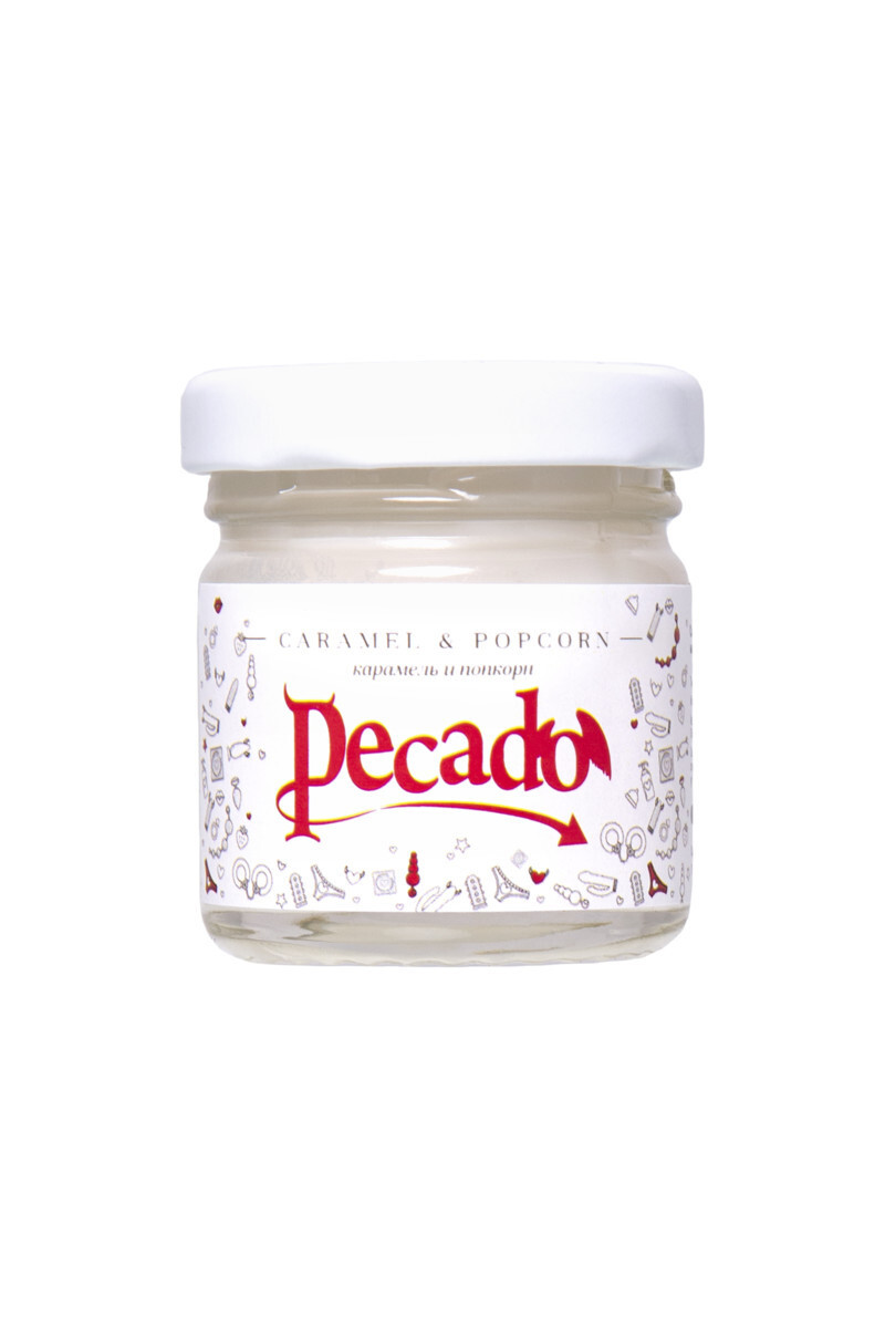 Массаж шамы Pecado Caramel Popcorn - Карамель және попкорн - фото 2 - id-p111341178