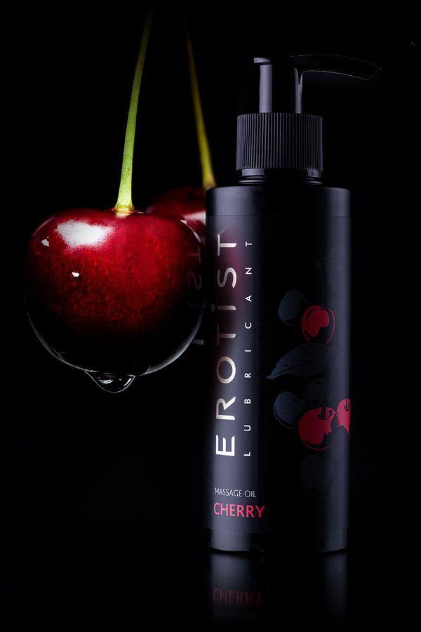 Массажное масло съедобное Erotist Cherry - фото 5 - id-p111341415
