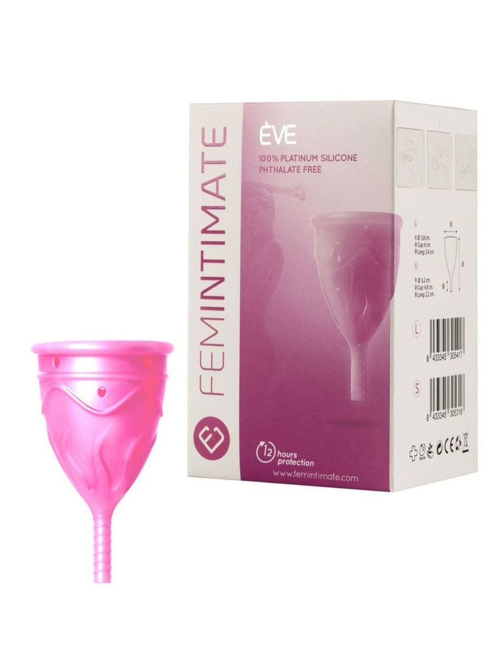 Менструальная чаша EVE (размер L) - фото 1 - id-p111341503