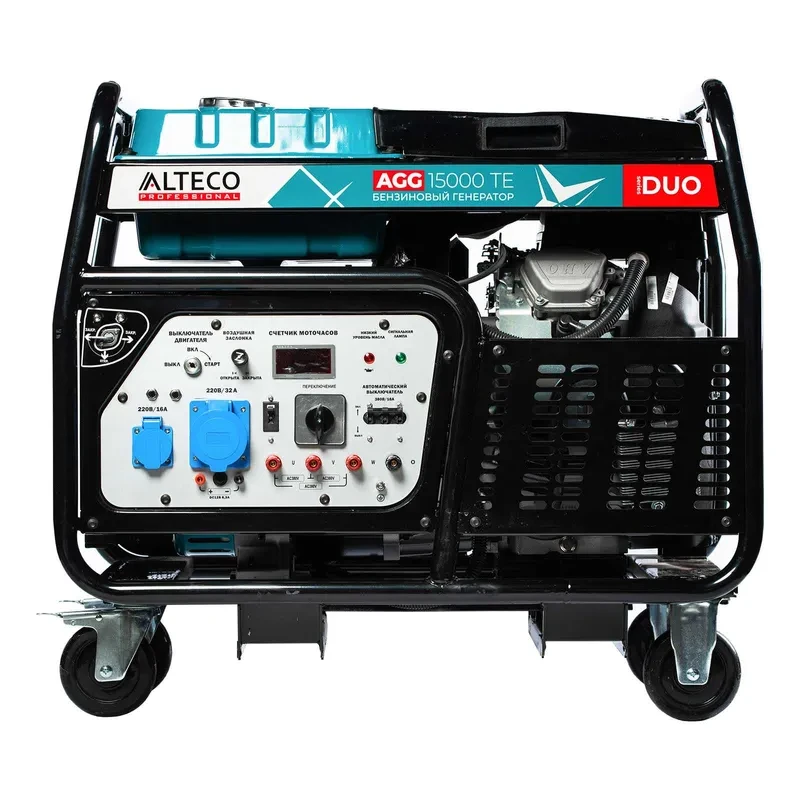 Генератор бензиновый ALTECO Proffessional AGG 15000TE Duo, фото 1