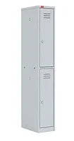 Односекционный металлический шкаф для одежды ШРМ-12, 2 отделения
