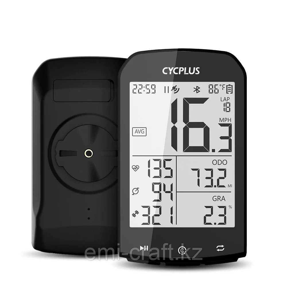 Cycplus. Беспроводной GPS велокомпьютер M1, 16 функций - фото 1 - id-p110883719