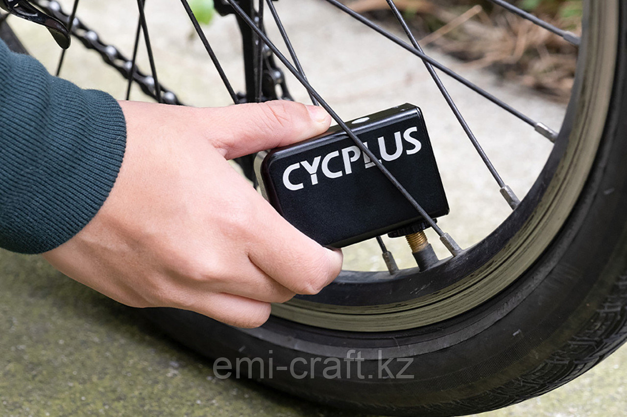 Cycplus. Портативный насос с аккумулятором AS2, цвет black - фото 3 - id-p110189969