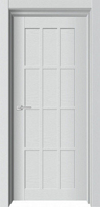 Межкомнатная дверь NEO-696 ДГ  ясень серый, фото 2