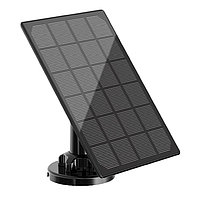 Солнечная панель SLS SOL-01 для видеокамер SLS, 17.5х12х2.3 см, 3 Вт, USB, черная