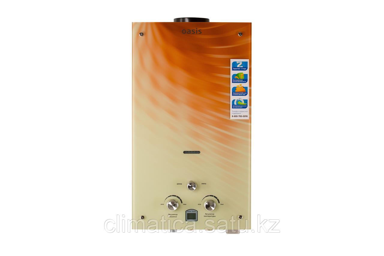 Газовый проточный водонагреватель "Оазис" серия Glass 20 BG (N) - фото 1 - id-p111362808