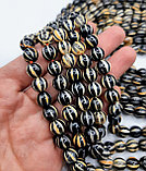 Дзи полосатая (тибетский агат), 8мм., фото 4