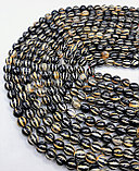 Дзи полосатая (тибетский агат), 8мм., фото 2