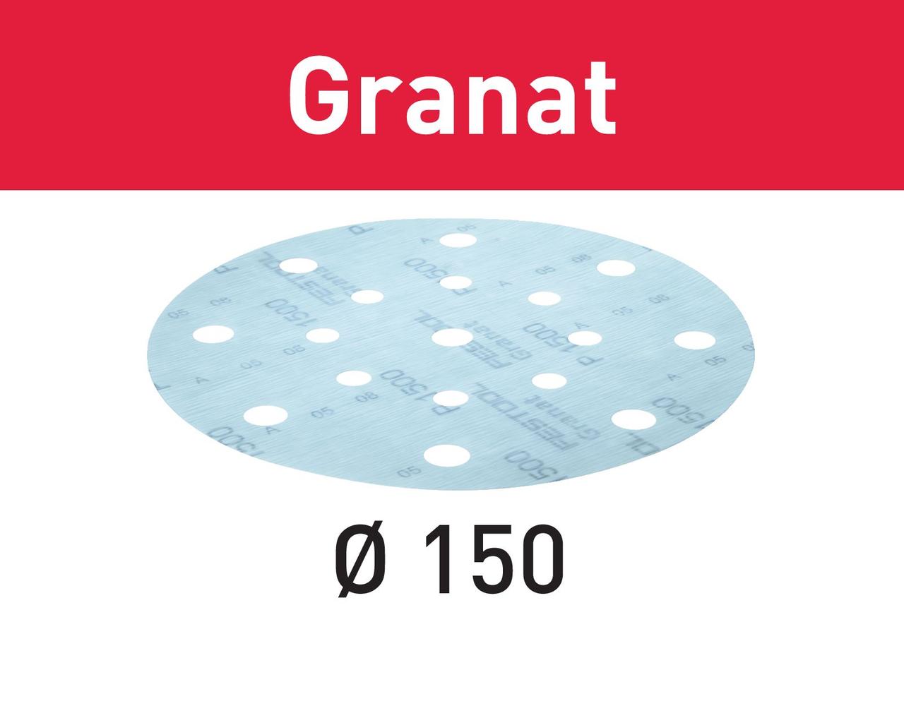 Шлифовальная бумага Granat P 1000, 50 шт. STF D150/16 496990 - фото 1 - id-p111143960