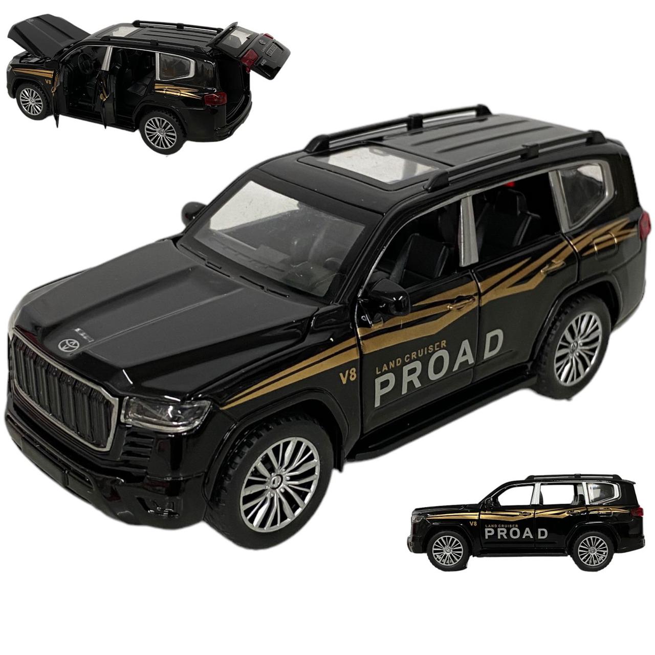 HY-014 Toyota Land Cruiser Prado (2 цвета,двери,капот,багажник открывается) цена за 1шт 16*6см