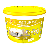 Эмаль краска Enamel радиаторная 3кг