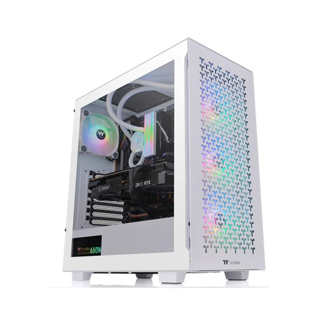 Компьютерный корпус Thermaltake V350 TG ARGB Air Snow