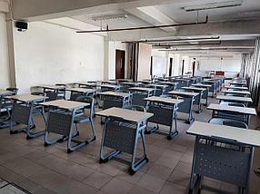 Школьная парта на 1 ученика (одноместная) со стулом, фото 2
