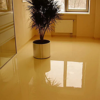 Наливной полимерный пол в квартире