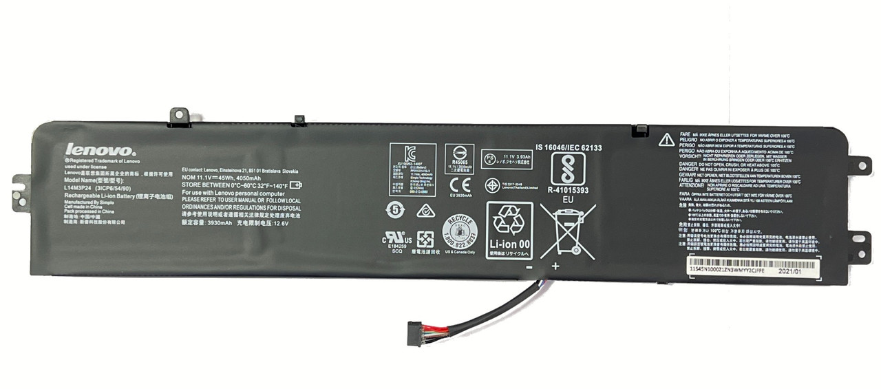 Аккумулятор для Ноутбука Lenovo Legion Y520-15 L14M3P24 ORIGINAL